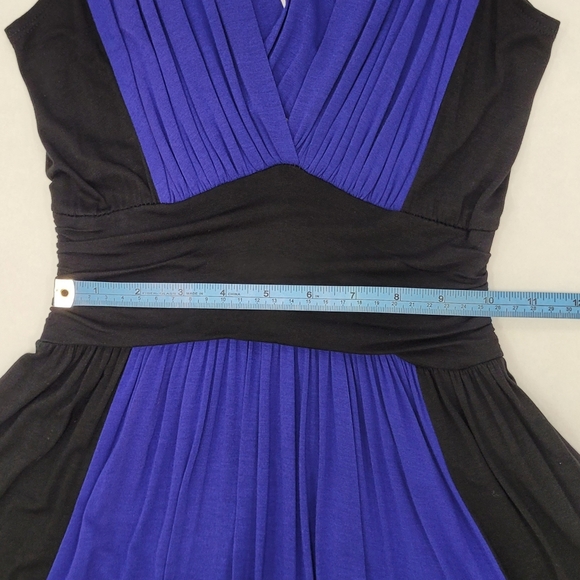 Rubicon Sleeveless Banded Empire Waist A-line Dress - Picture 5 of 10